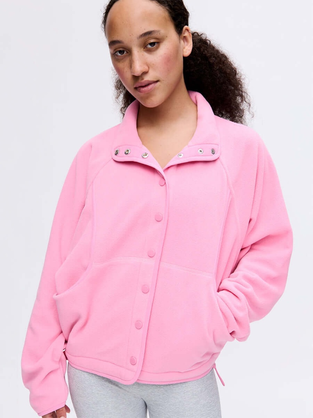 Outdoor Voices RecFleece Snap Jacket